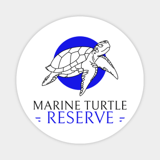 MARINE TURTLE RESERVE Magnet